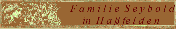 F a m i l i e  S e y b o l d
in  H a  fe l d e n 